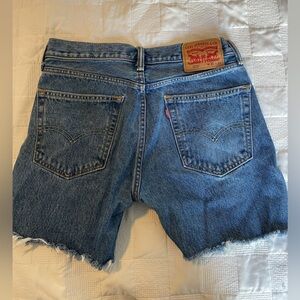 Levi’s 505 cutoff shorts raw hem